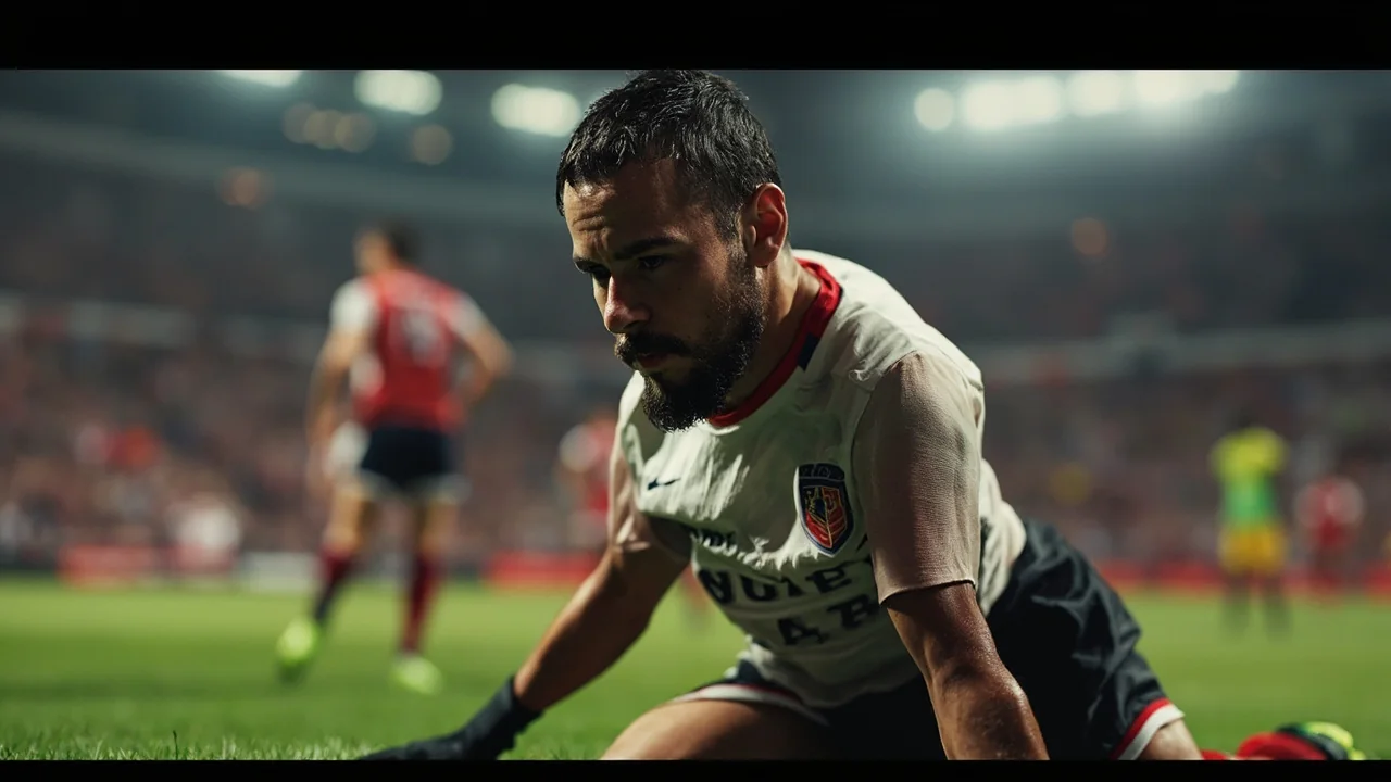 Medium tactical scene showing field placement and team interaction on the pitch